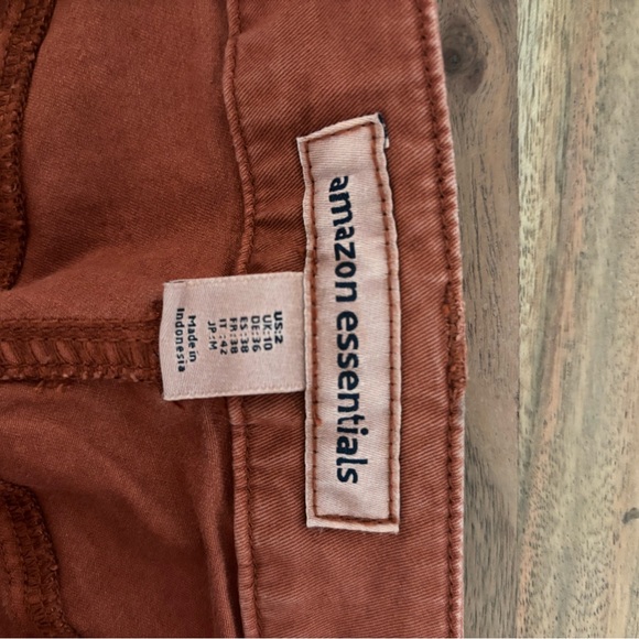 Amazon Essentials Rust Pants - Picture 4 of 9